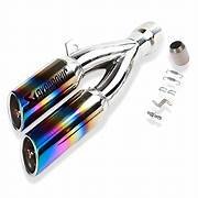 Akrapovic Short can - Multi colour