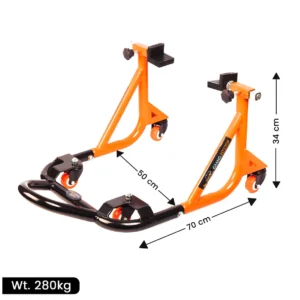 GPS 360 - Dismantable Paddock Stand w/t skate wheels