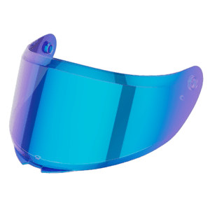 RideX - Titanium Gen 2 visor - Revo Blue