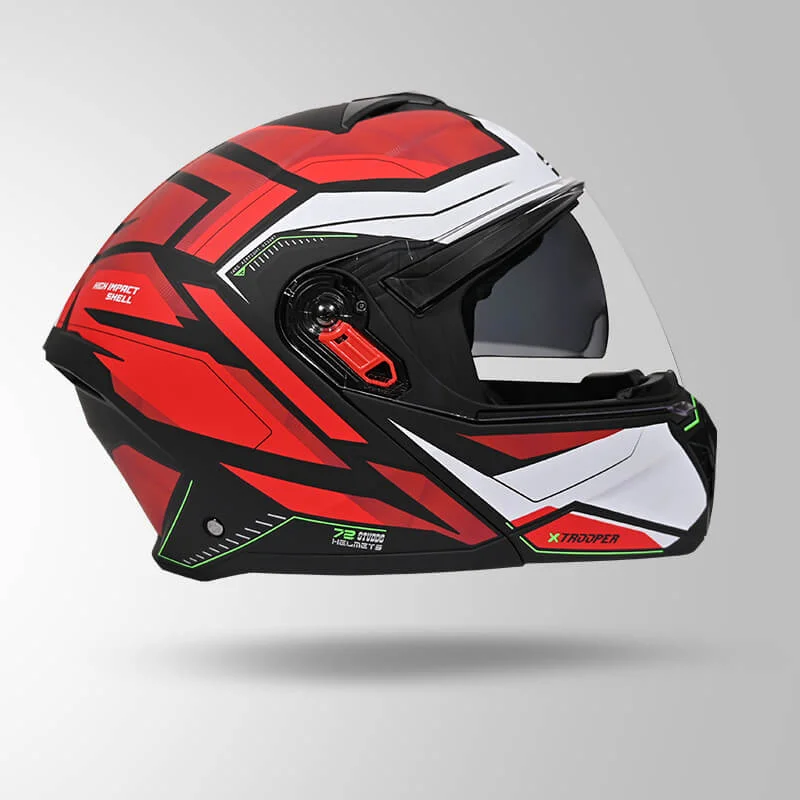 Studds Tropper Decor - Matt Red - XL