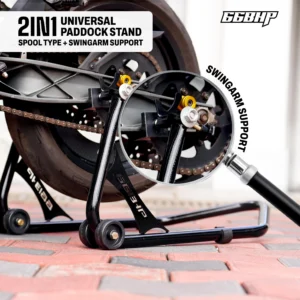 66BHP - Paddock stand 2in1 - Black