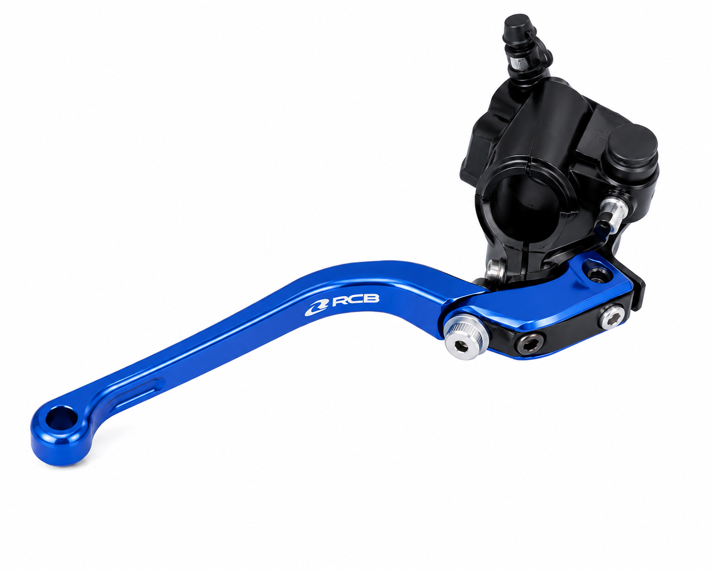 RCB Clutch lever + yoke fitting - Blue