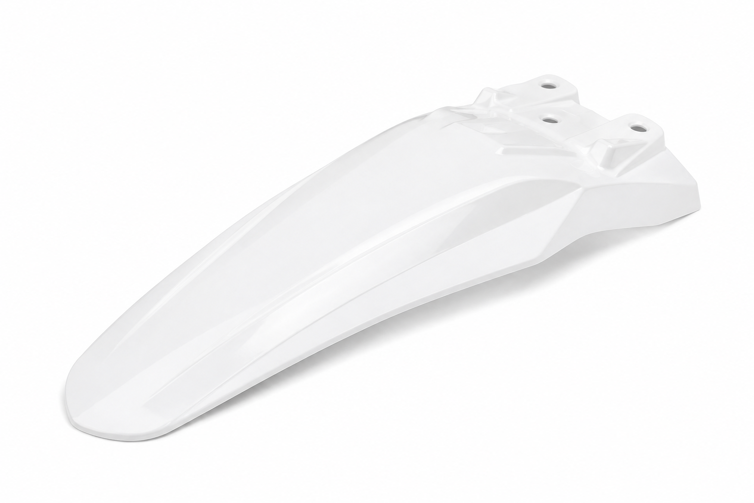 FRP MX rear fender - White