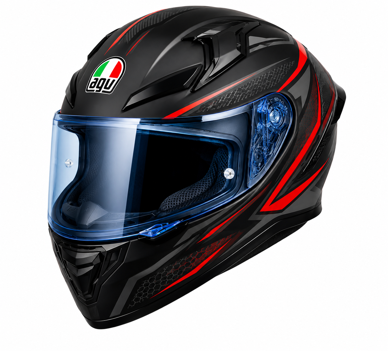 Visor wala - AGV K1 Clear Blue Visor