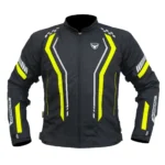 AIR PRO - BLACK HI-VIZ GREEN JACKET - Bison Progear