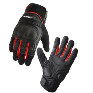 AIR PRO - BLACK RED GLOVES - Bison Progear