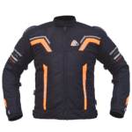 AVATAR V.2 - BLACK HI-VIZ ORANGE JACKET - Bison Progear