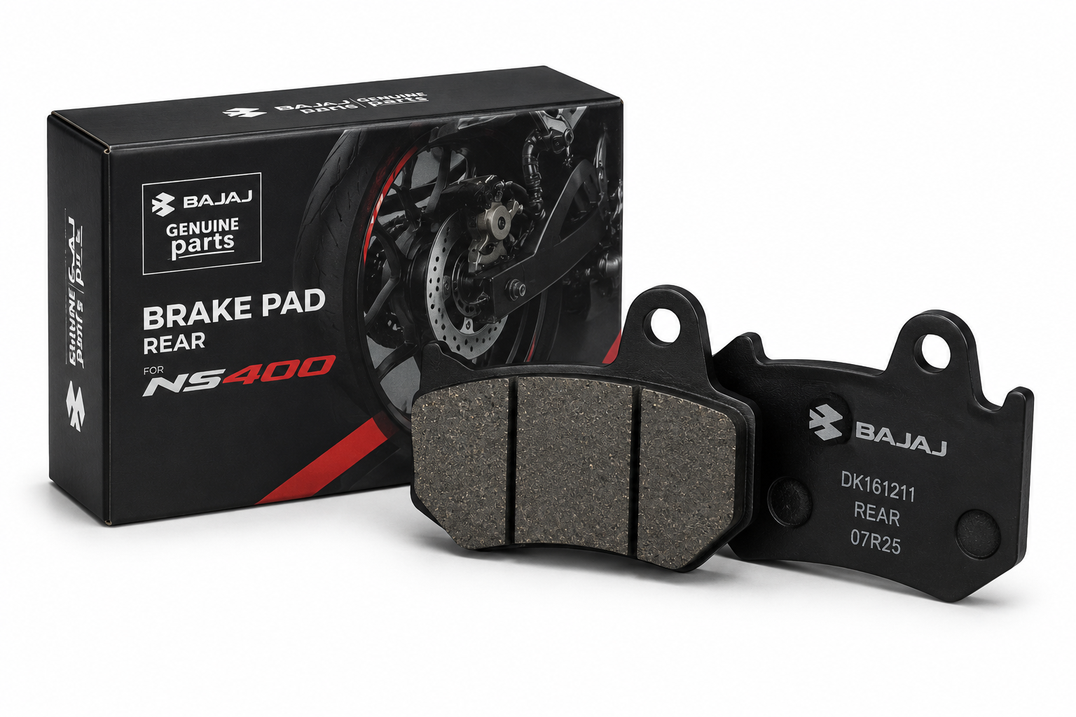 Bajaj Brake pad for NS400 - Rear