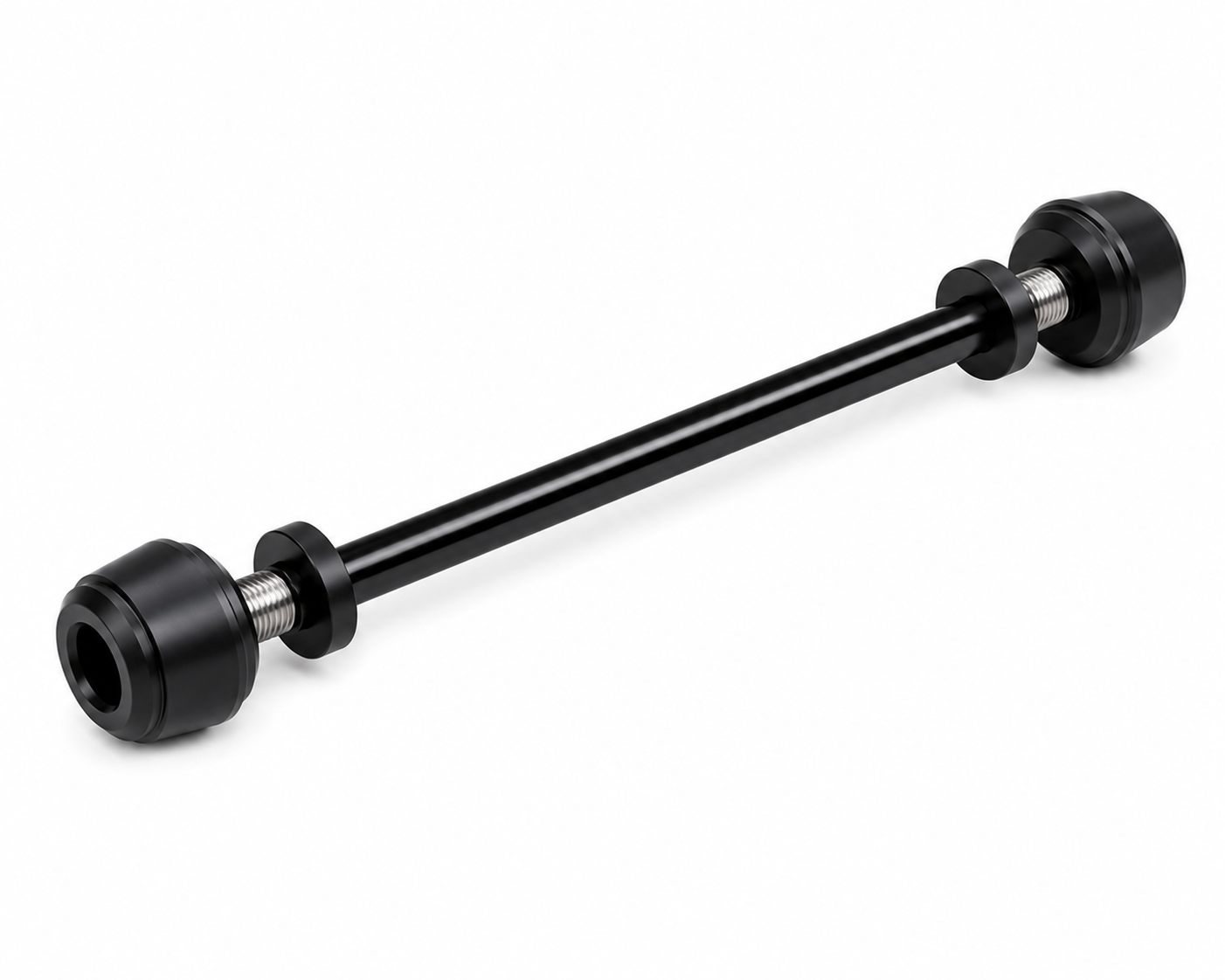 Solid axle sliders - small black