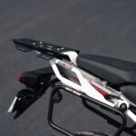 BACK CARRIER (WHITE) FOR TVS APACHE RTX 300