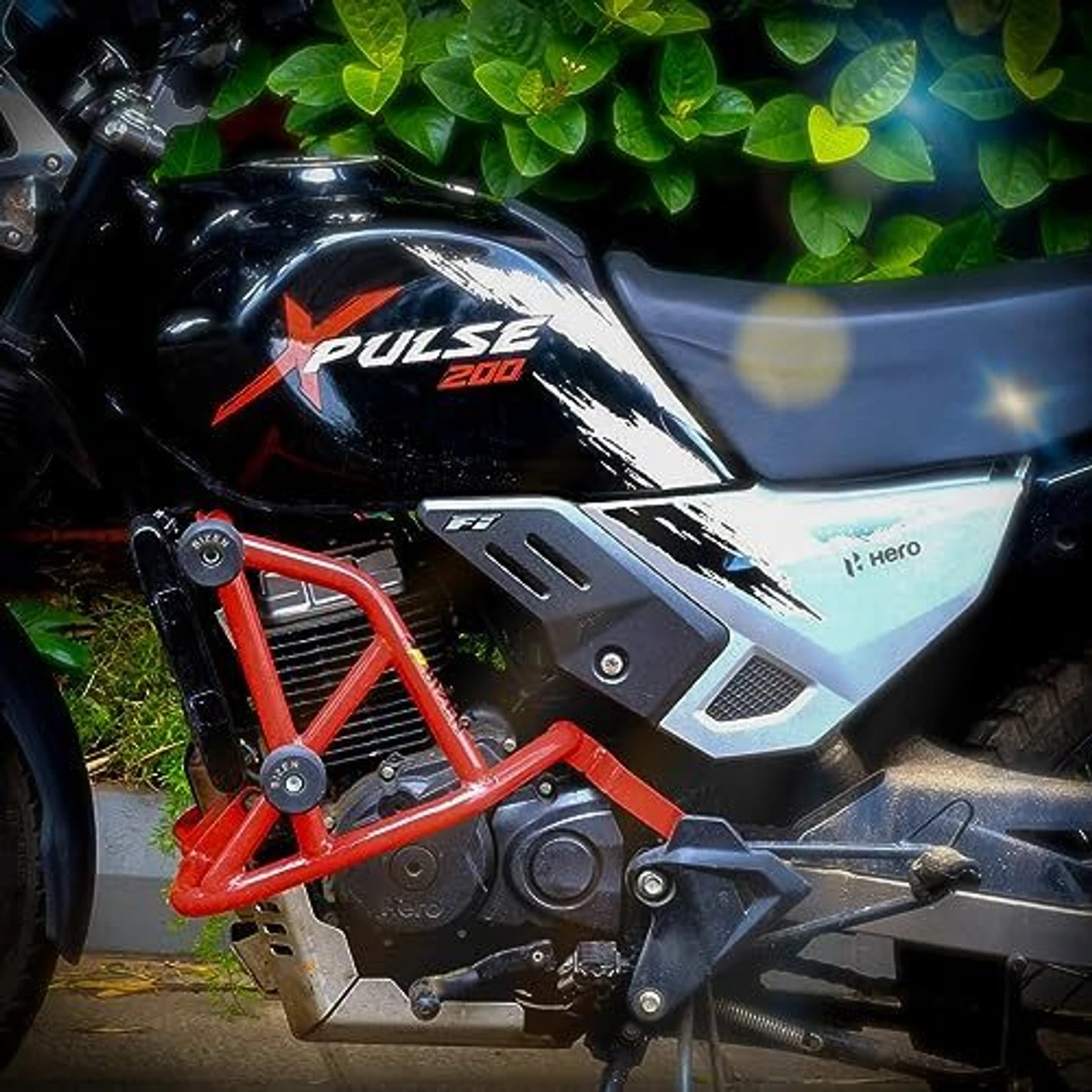 Bizen - Xpulse 210 - Crash guard - Impact X - Red