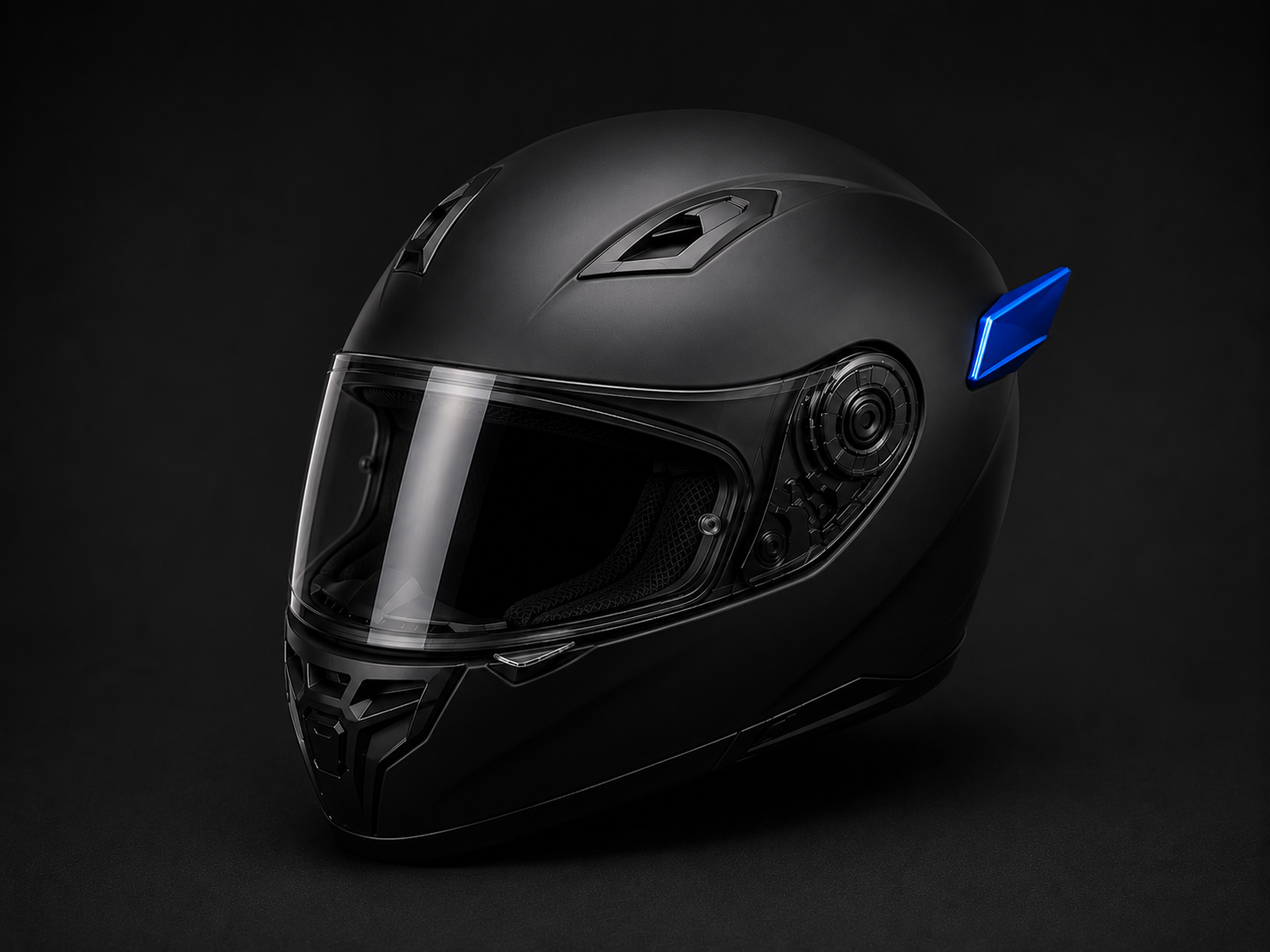 Helmet Winglet - Small Blue
