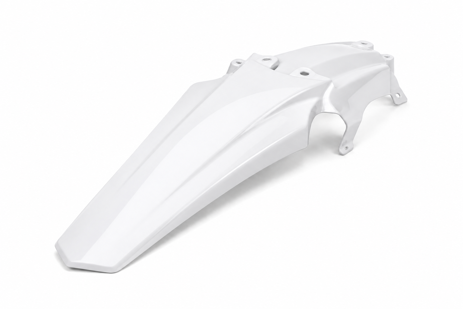 TBP - FRP MX rear fender - White