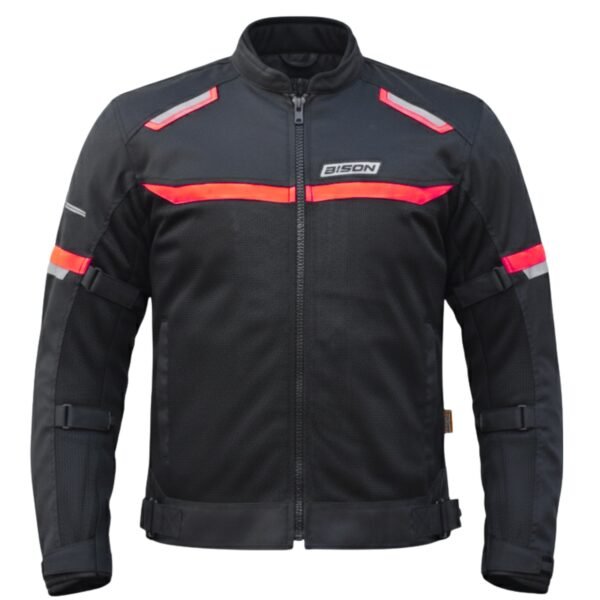 COMET - BLACK RED JACKET - Bison Progear
