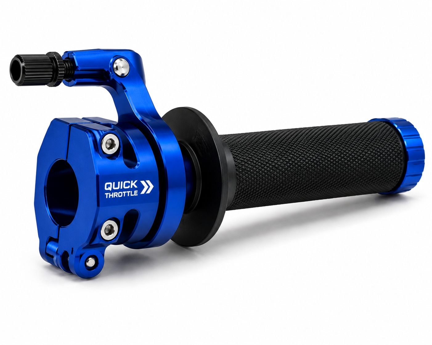 Aluminium quick throttle - blue