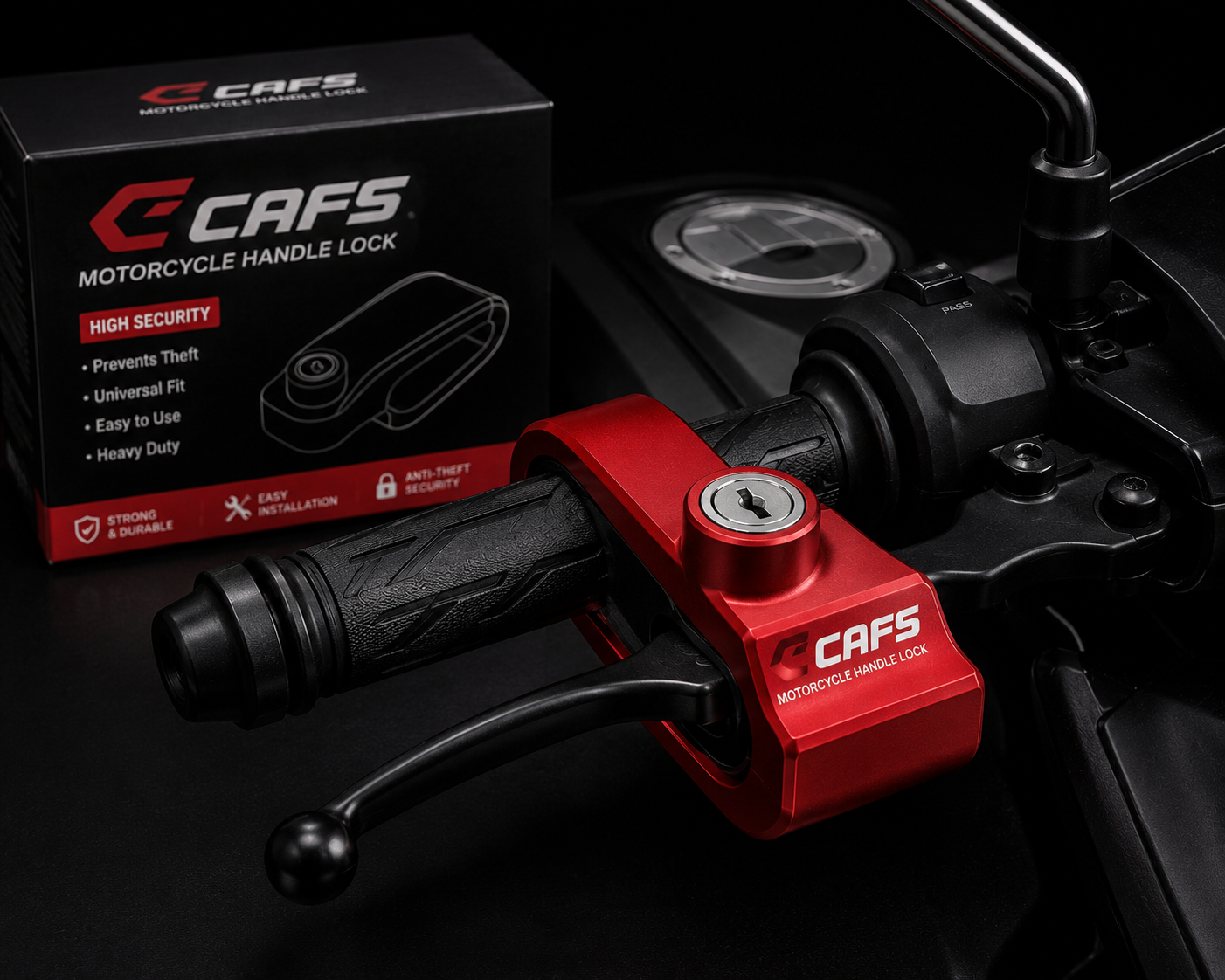 Cafs Motorcycle Handle lock