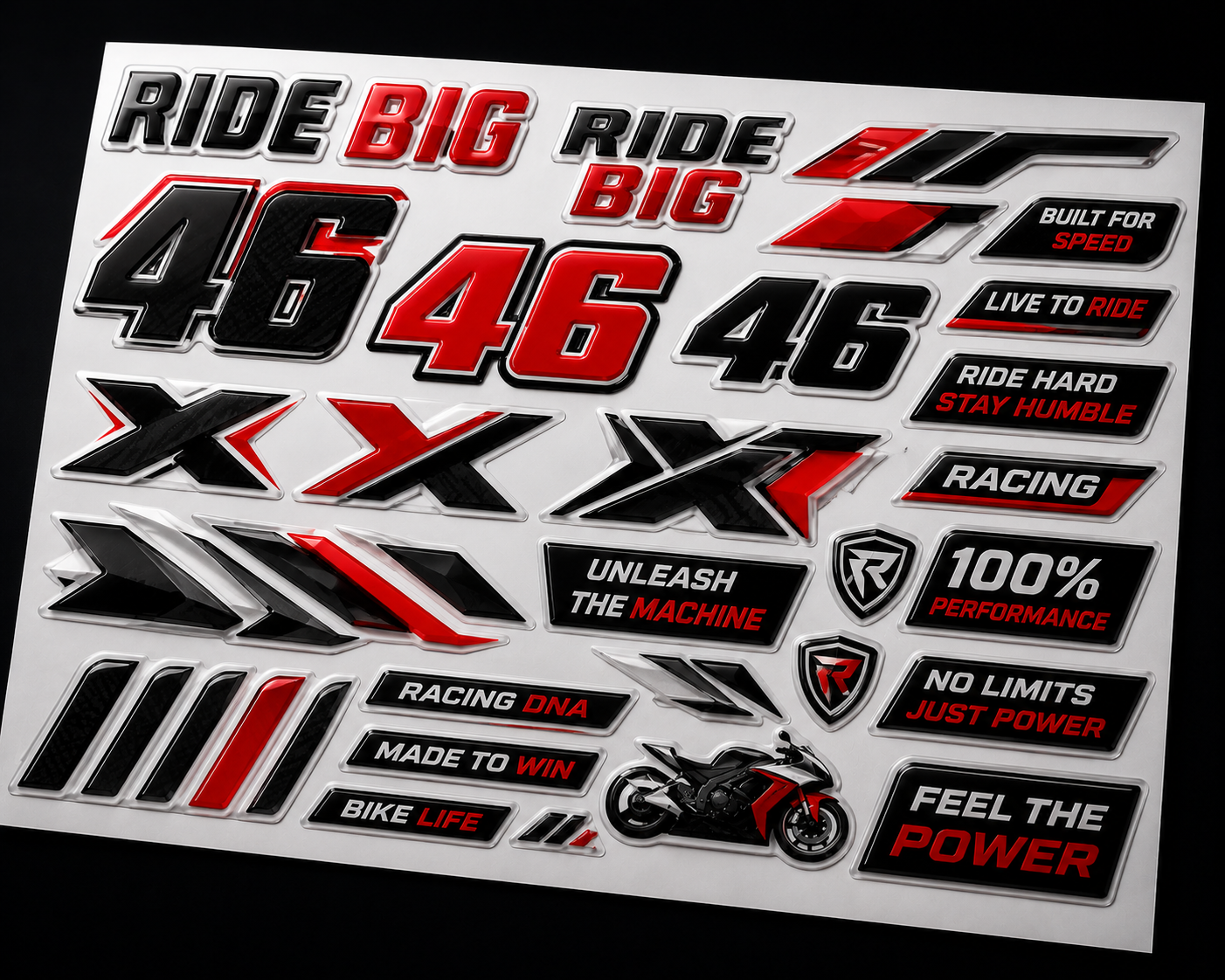 3D Sticker Big Sheet