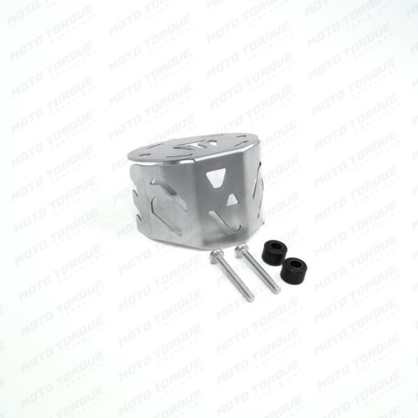 FRONT MASTER CYLINDER GUARD (SS) FOR BEAR 650/INTERCEPTOR 650 (OVAL)