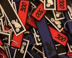 Anime Embroid Keytags