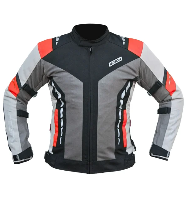 MASCULINE V.2 - GREY RED JACKET - Bison Progear
