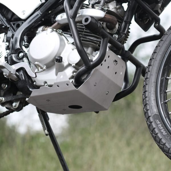 SUMP GUARD ALUMINIUM v.1 FOR KAWASAKI KLX 230 COMPATIBLE ONLY WITH MOTO TORQUE CRASH GUARD